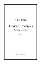 Three Olympians Orchestra Scores/Parts sheet music cover